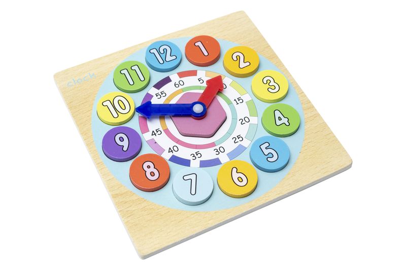 Wooden Time &amp; Number Game