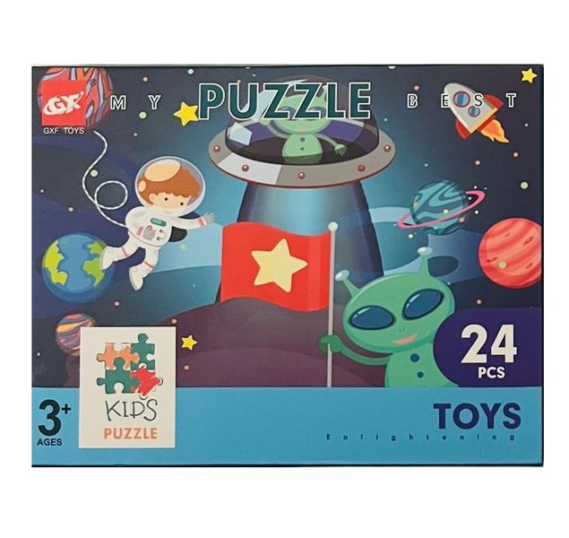 Space Astronaut - Kids Jigsaw Puzzle - 24 Piece