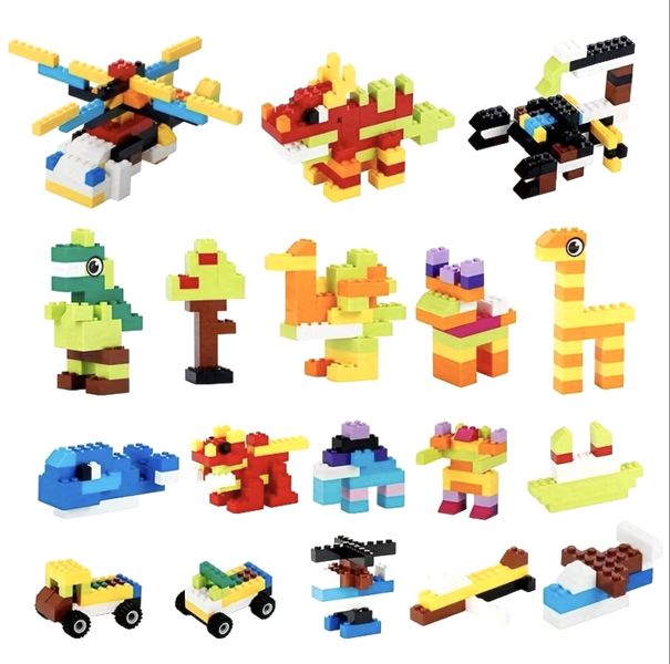 500 Piece Building Blocks DIY