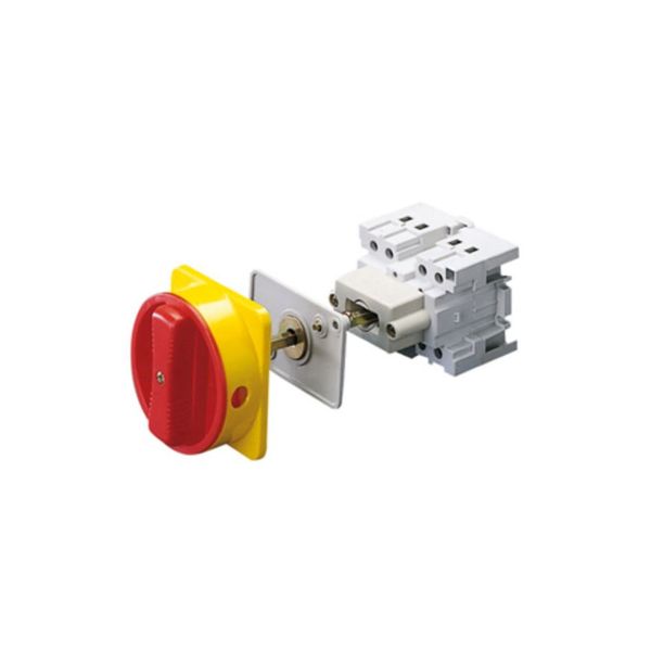Gewiss - Isolator 2P 32A with Red And Yellow Handle