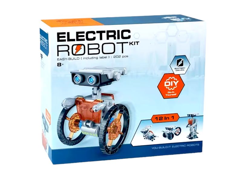 12 in 1 STEM Electric Robot Building Kit