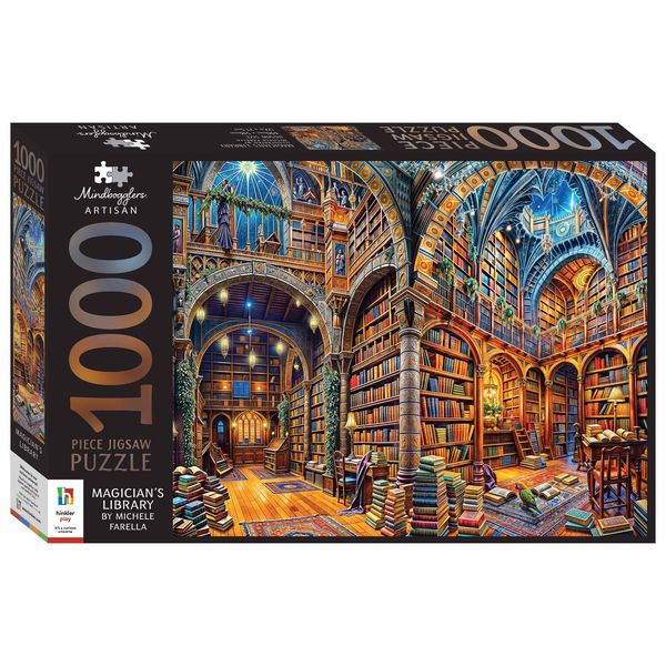 Mindbogglers Artisan 1000 Piece Magician's Library