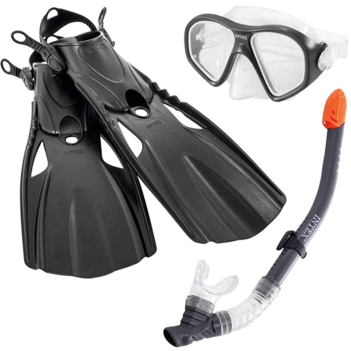 Intex Reef Rider Goggle, Mask And Snorkeling Set | Buy Online in South ...