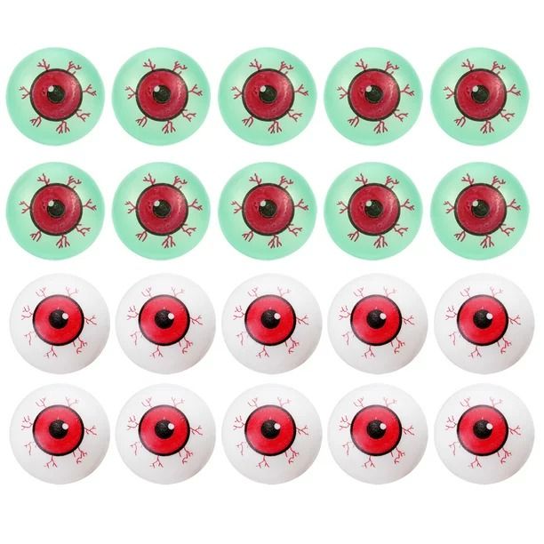 Decoration Plastic Eye Balls 20 Pack For Halloween Or Themed Parties ...