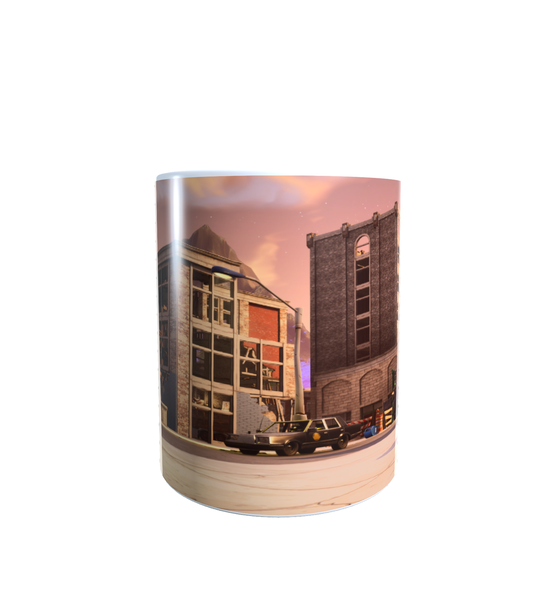 Fortnite City A - Aesthetic - Coffee Mug