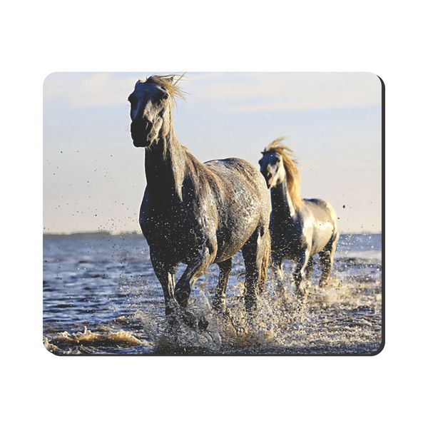 Mouse Pad - Horses In Water