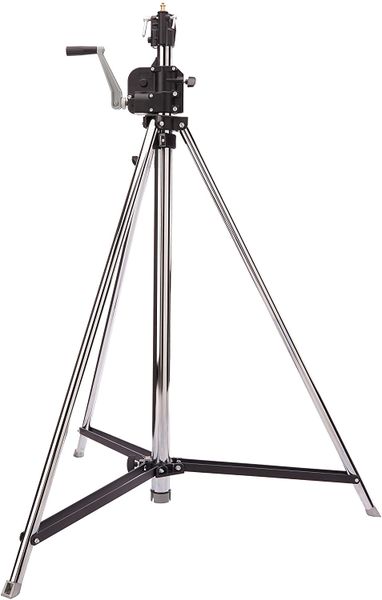 Manfrotto Steel 2-Section Wind Up Stand Silver