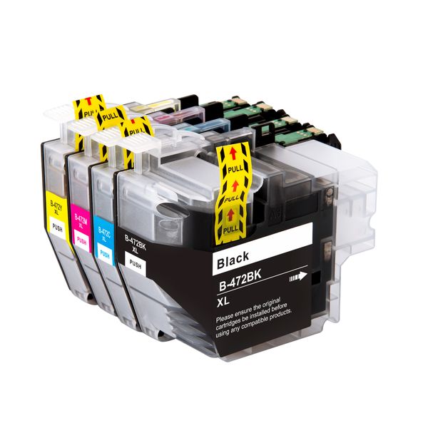 Brother LC-472XL / 472XL Multipack (CMYK) Compatible