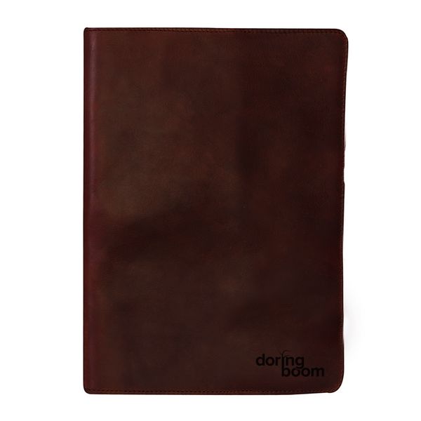 Men's A4 genuine Leather sleeve for Note pad / Exam Pad / writing journal