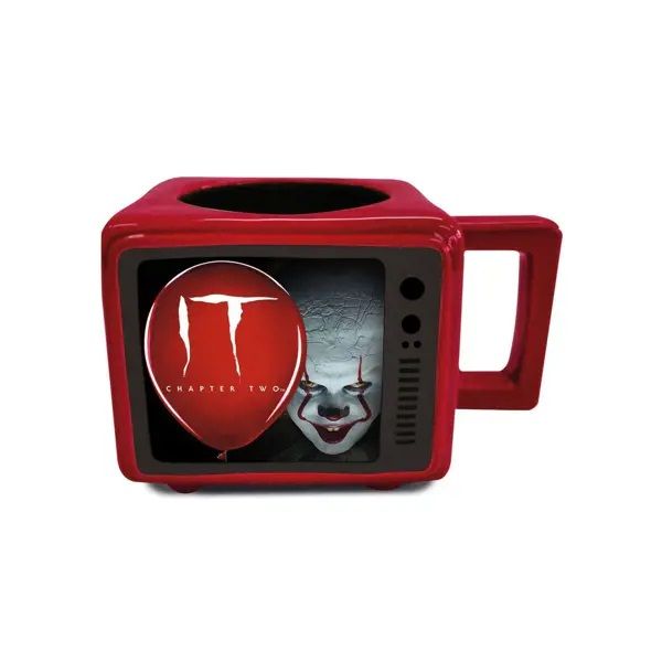 IT (Tasty, Tasty, Beautiful Fear) Retro TV Heat Changing Mug 500ml
