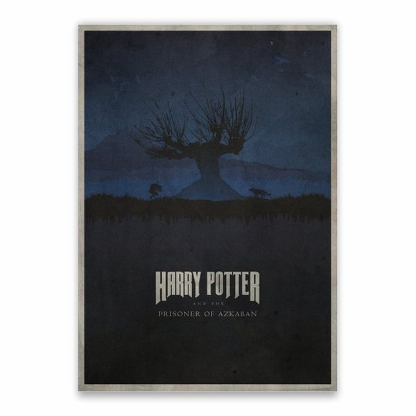 Prisoner Of Azkaban Whomping Willow Poster - A1
