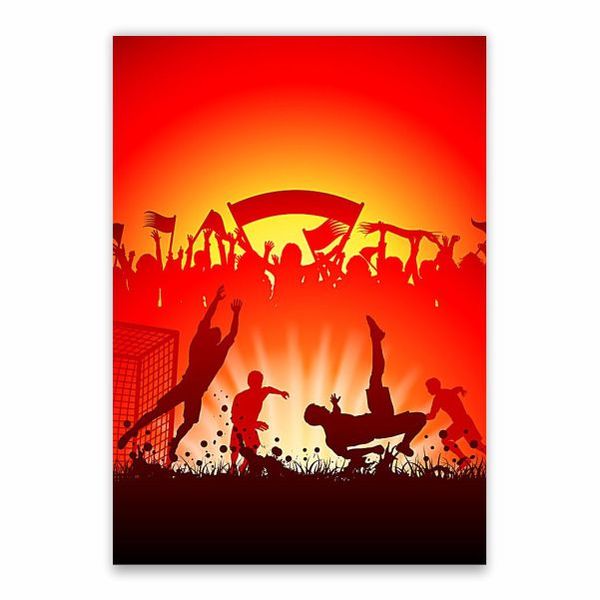 Football Match Poster - A1