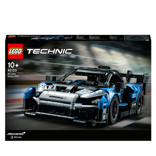 LEGO® Technic™ McLaren Senna GTR™ 42123 Model Building Toy Cars (830 Pieces)