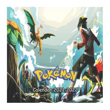 Pokemon Calendar 2021-2022: 18 Months Wall Calendar 2021-2022 With All Holidays Dates -8.5X8.5 In-January Of 2021 -June Of 2022 Planner -Kids, Stu | Buy Online In South Africa | Takealot.com