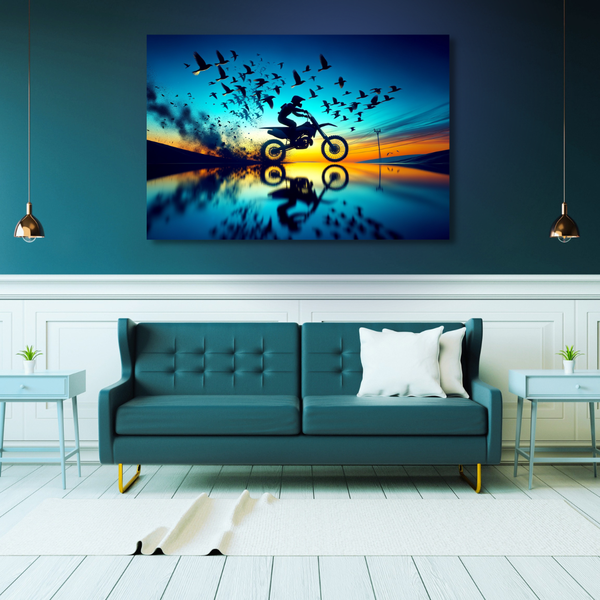 Canvas Wall Art Decor - We Ride At Dawn Artwork