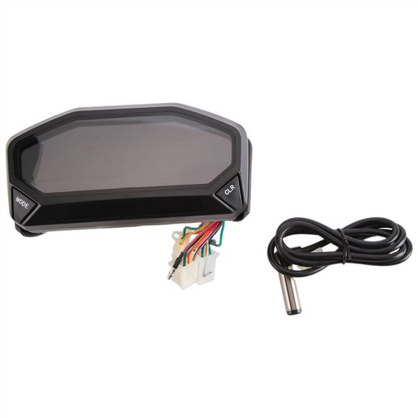 Yg150-23 Motorcycle Speedometer Led Lcd Digital Odometer Tachometer