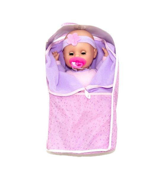 Soft Baby Doll With Blanket In Carrier 12 Inch