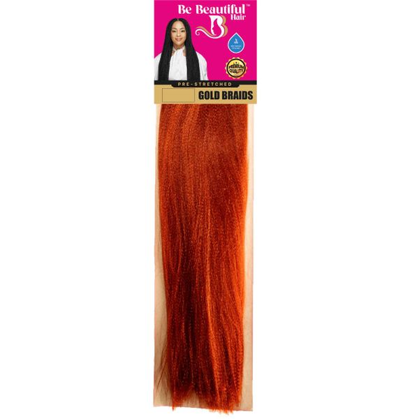 Gold Braids Pre-stretched - Color #350 - 5 Units