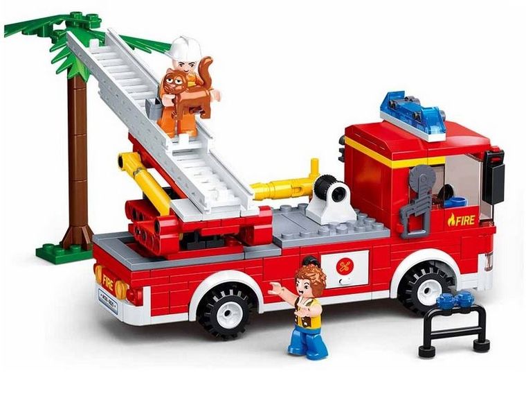 Sluban Fire Aerial Ladder - 296 Pieces