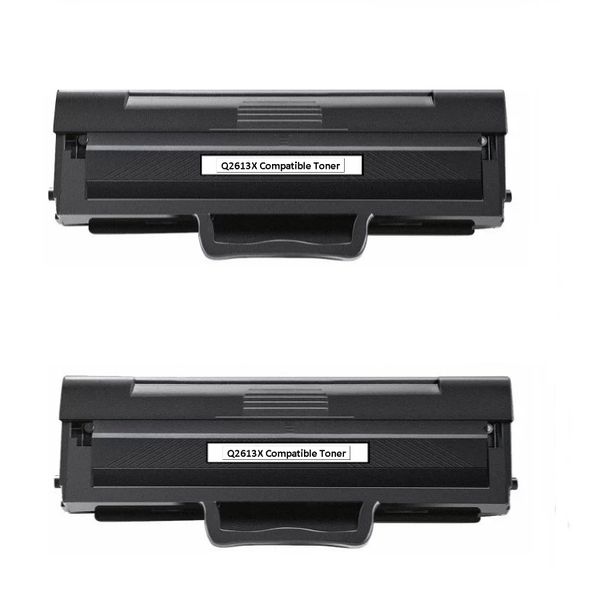 Compatible Toner is Compatible with HP Q2613X - Pack of 2