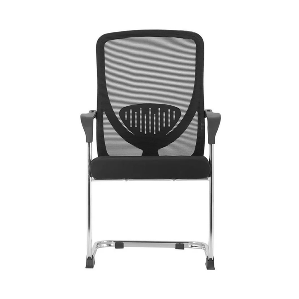 Ergonomic Mid-Back Mesh Visitor Office Chair with Armrests