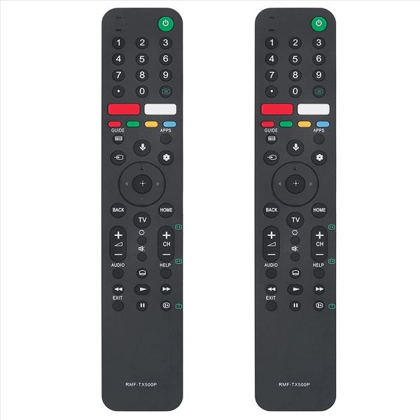 2X Tv Remote Control Without Voice Netflix Google Play For Sony