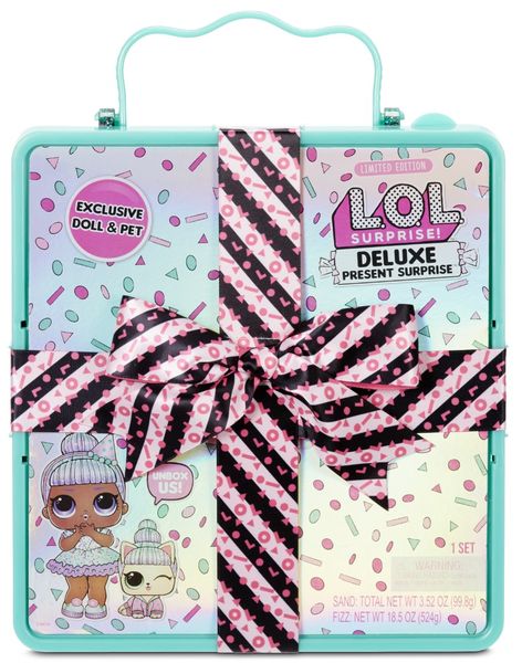 L.O.L Surprise Deluxe Present Surprise - Teal - Blindbox