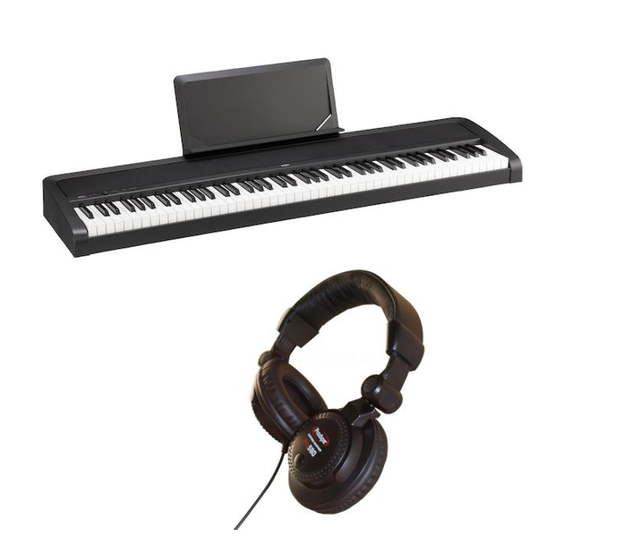 Korg B2N Digital Piano with Prodipe Pro 580 Headphones - Black