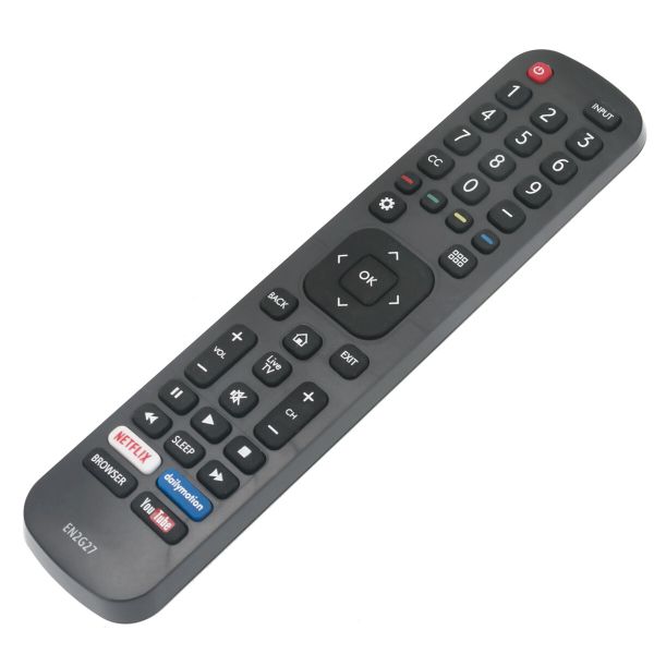 EN2G27 Replacement Remote control fit for HISENSE Smart TV with YouTube