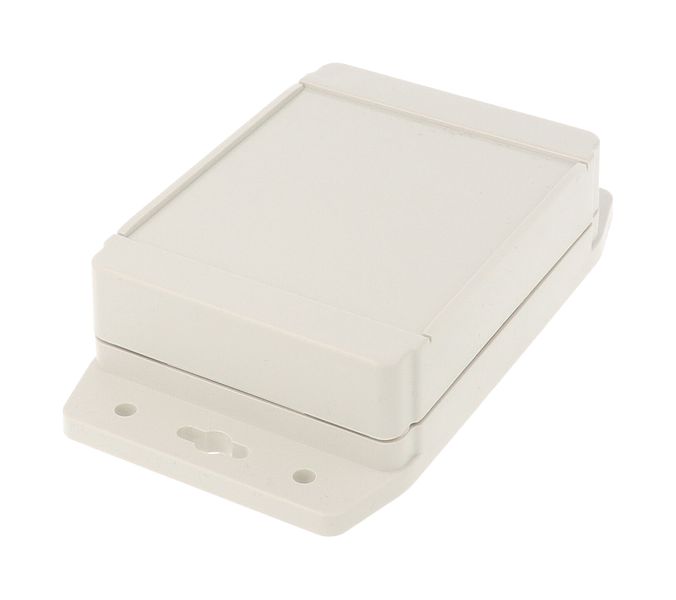 1555FF17GY ABS Enclosure 120x91x37mm Grey IP66 Watertight Recessed Lid