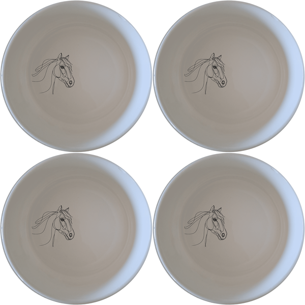 Artistic Horse Bowl Set of 4 - Range 1