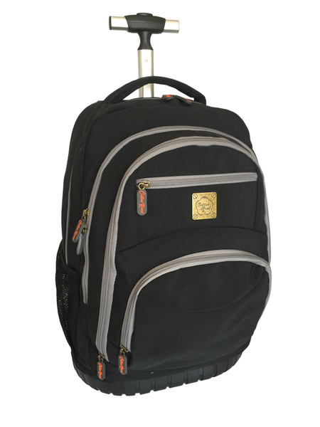 Quality &amp; Durable Backpack School Bag With 2 Wheels &amp; Laptop Compartment