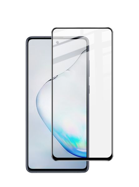 TUFF-LUV Full Screen Tempered Glass for Samsung Note 10 Lite - Clear