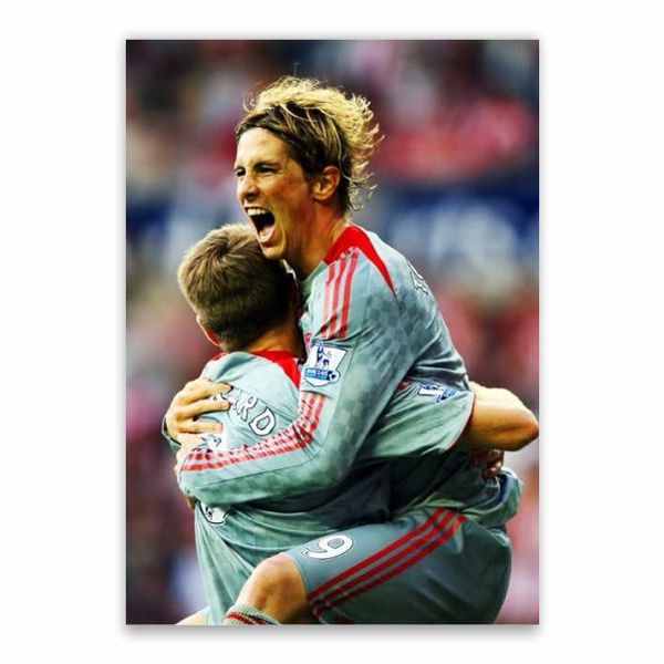 Torres And Gerrard Poster - A1
