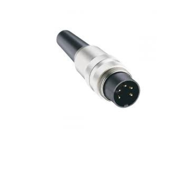 SV50M Inline 5-Way DIN Circular Plug Connector Solder 250VAC 5A