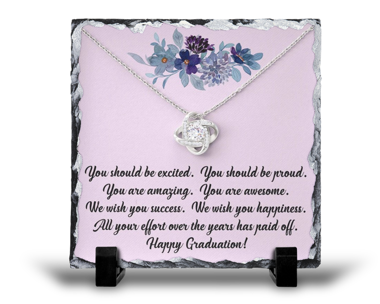 Happy Graduation You're Amazing For Her University Gift Rock Slate
