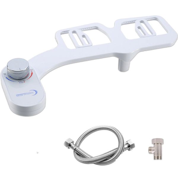 2 Nozzles Bathroom Bidet / Toilet Spray Set