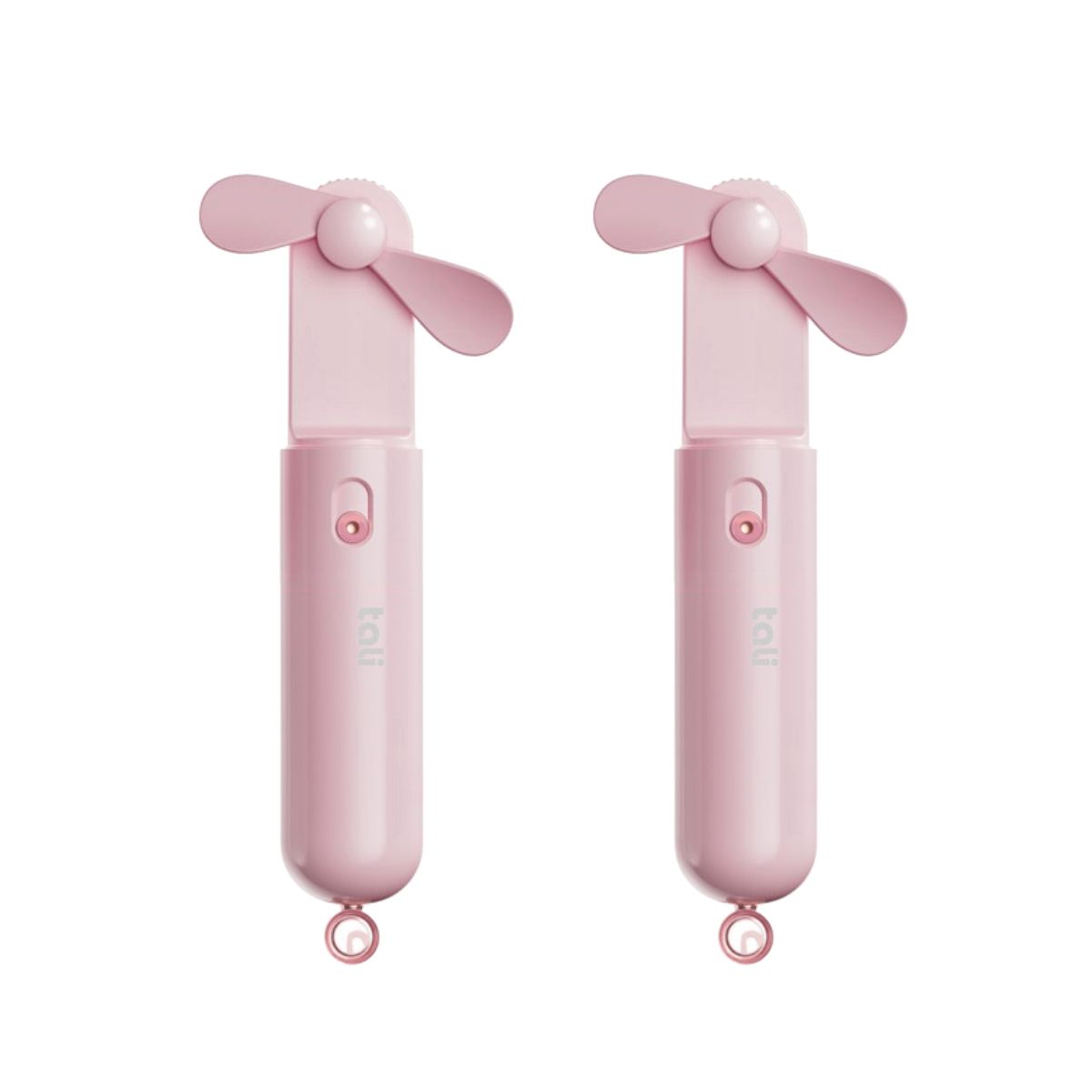 TALI- 2000 mAh Rechargeable Foldable - Handheld Mini Fan / Hand Fan-2P