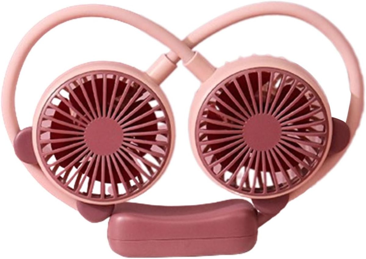 Hanging Neck Fan Cooling Fans 2 Speeds USB Rechargeable Shop Today