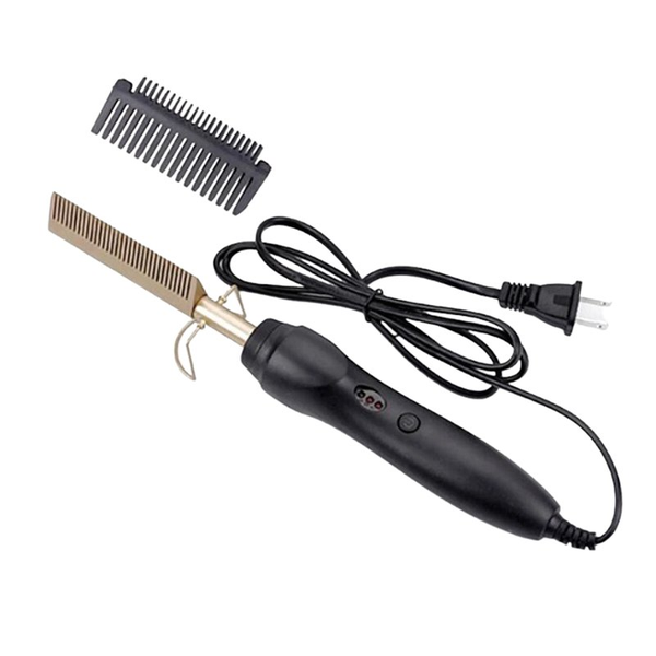 Gold Ceramic Professional Press Comb
