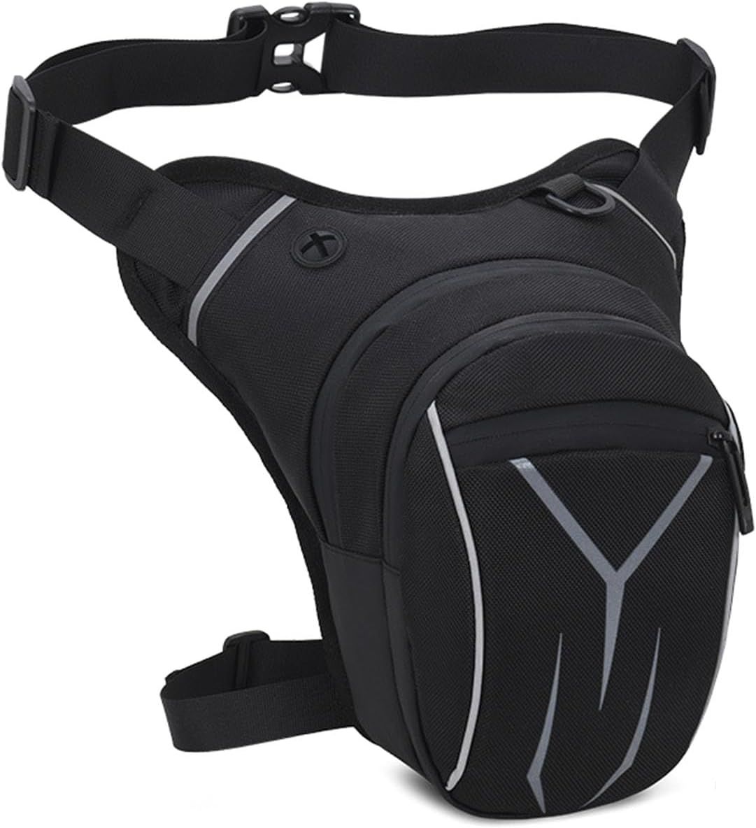 JUNLETU Adjustable Ox Thigh/Waist Pack with Reflective Strips