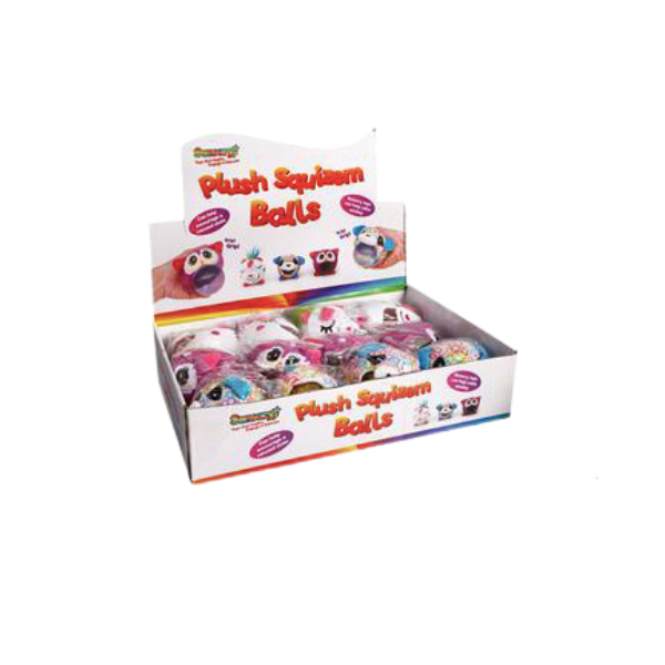 Squizem Toys- Assorted Squizem Balls Pack Of 12 x1