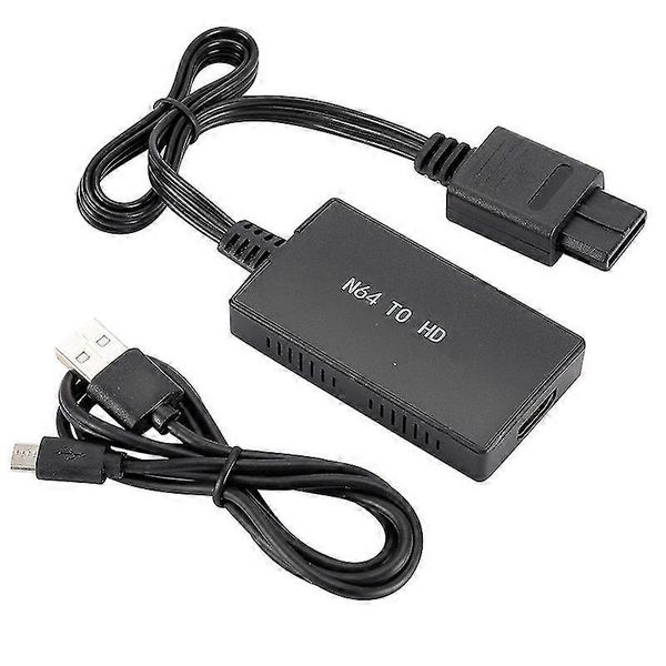 N64 To Hdmi-compatible Adapter Portable Adapter For Nintendo 64/snes/ngc/s