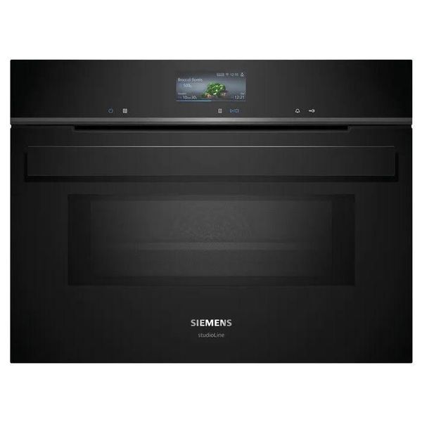 Siemens CM936GCB1 -iQ700 Built-in Compact Microwave Oven 60 x 45 cm - Black