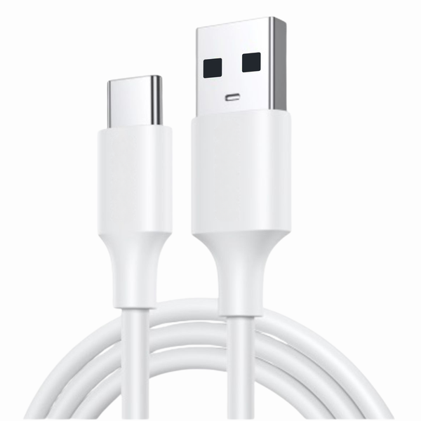 3 meters USB A to Type C 3A Fast charging and data transfer Cable white