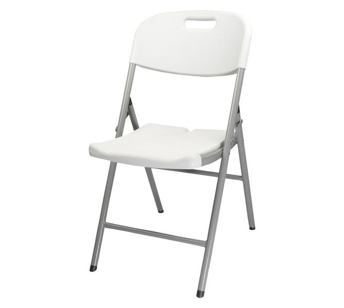 Camp Master Folding Chair White 550 x 460 x 840 mm