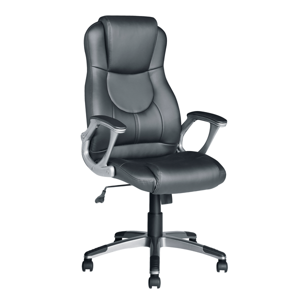NOVOGRACZ Elite Manager Chair - Premium Home &amp; Office Chair - JET BLACK