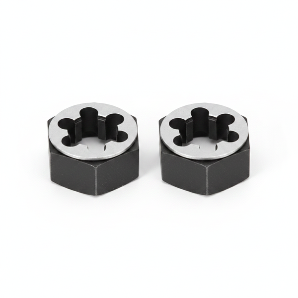 Garvin M4 x 0.7 Coarse Hexagon Die for Threading Metal - 2 Pack