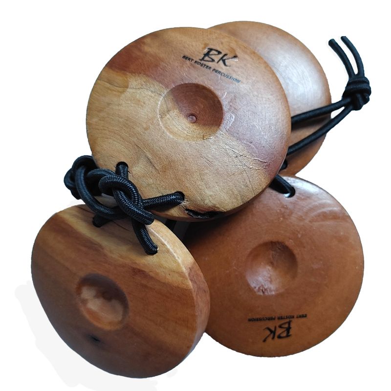 BK Wooden Finger Castanet Pair