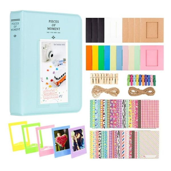 Instax Frame And Album Accessorise Kit-Blue